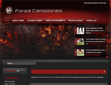 Tablet Screenshot of forzavip.com